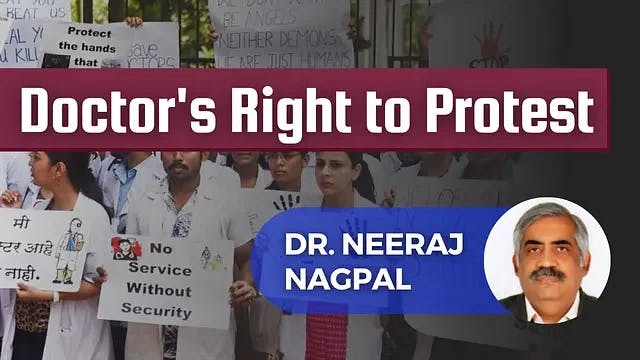 Doctor's Right to Protest