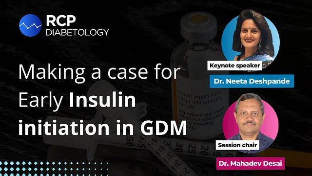 Making a case for early Insulin initiation in GDM