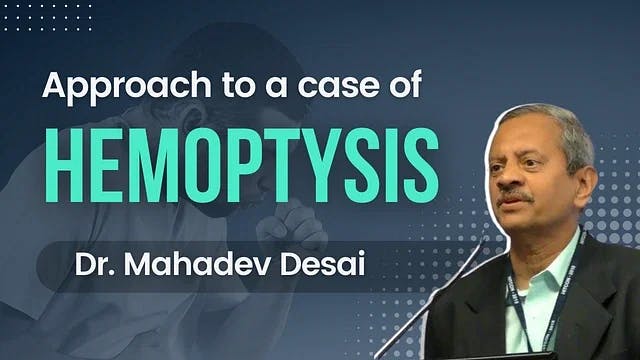 Approach to a Case of Hemoptysis