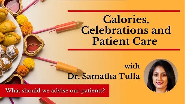 Calories, Celebrations and Patient Care